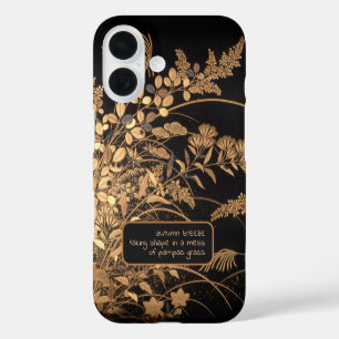 Coque de style japonais avec le haiku de Kigin