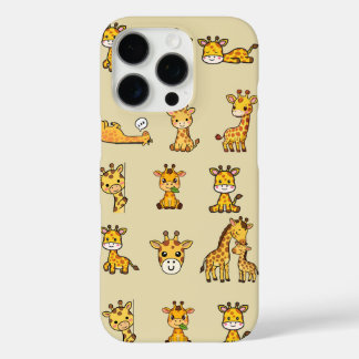 Coque de téléphone à motif de girafe mignon – Kawa