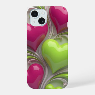Coque de téléphone à motif Elegant Heart – Amour m