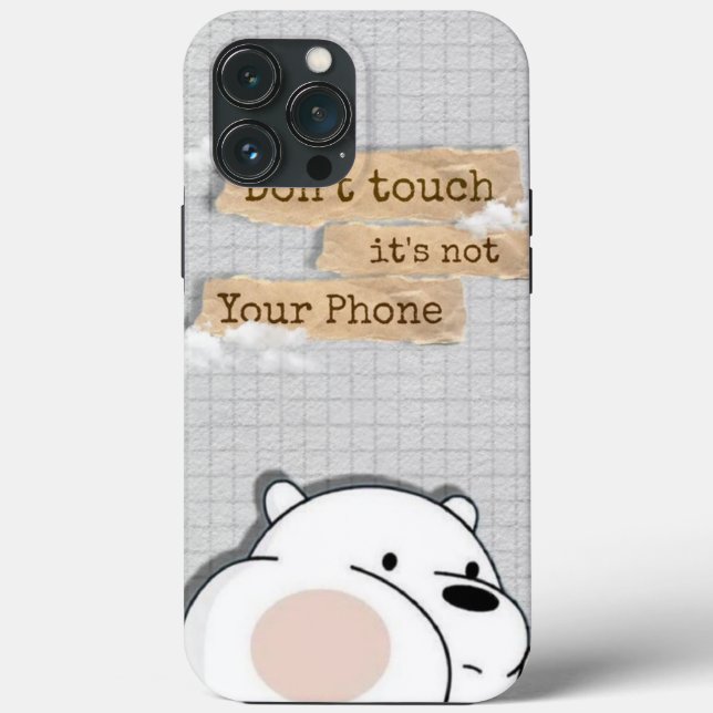 COQUE DE TÉLÉPHONE IPHONE (Verso)
