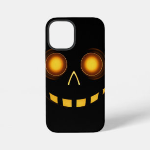 Coque de téléphone Iphone 12 mini crâne lumineux,