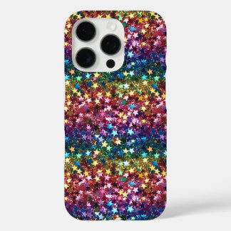 coque de téléphone iphone motif étoile pailletée