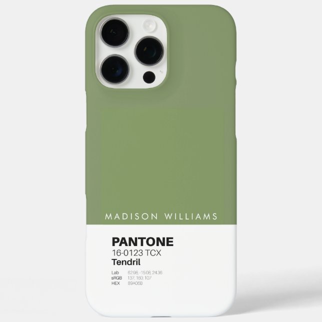 Coque de téléphone personnalisée | Moderne personn (Verso)