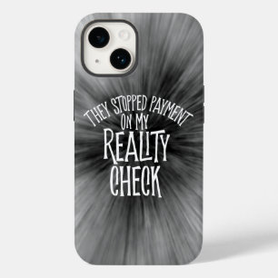 Coque de vérification de la réalité-coque iphone d