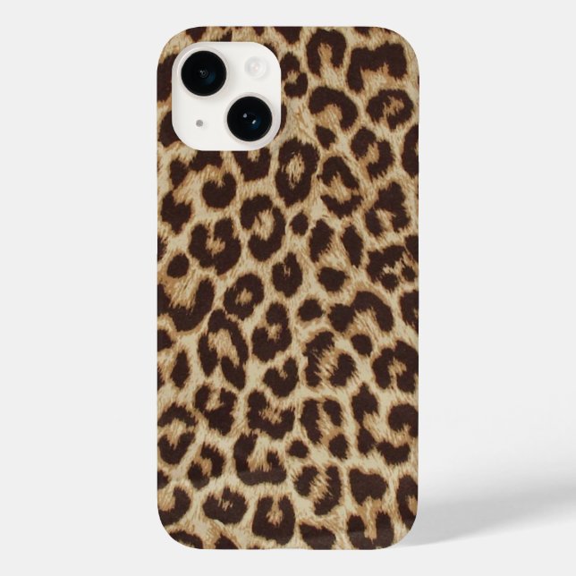 Coque d'ID iPhone Chic Leopard (Verso)