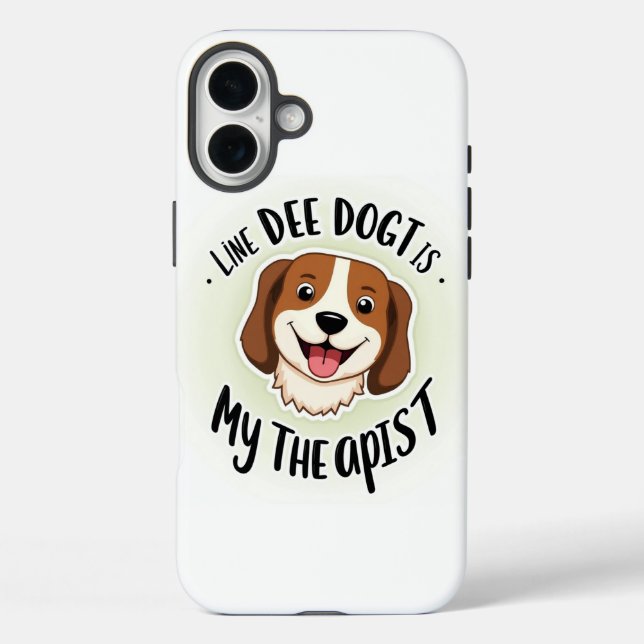 Coque du chien thérapeutique (Verso)