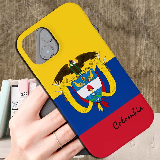 Coque du drapeau colombien, mode Colombie /sports (Créateur téléchargé)