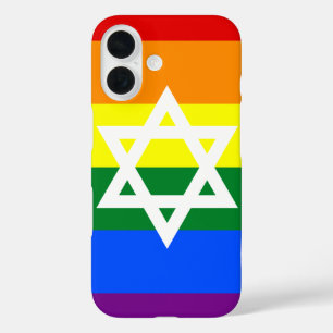 Coque du drapeau de la Gay Jewish Pride