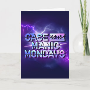 Coque du Manic Lundi / Carte pliée