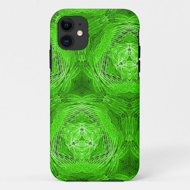 Coque électrique vert iPhone 5 (Dos)