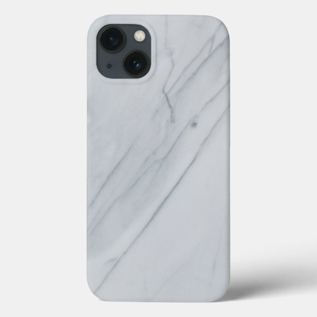 Coque en marbre à peine là Apple iPhone 13 Coque (Verso)