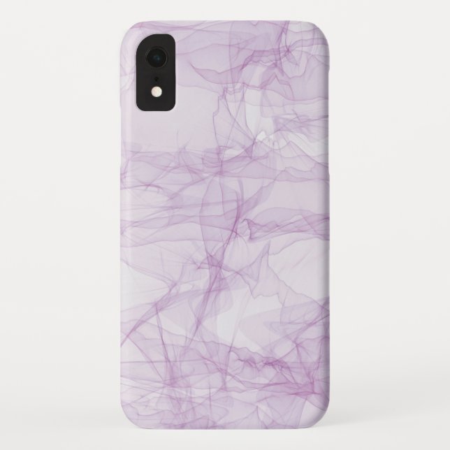 Coque en marbre à peine là Apple iPhone XR Coque (Dos)