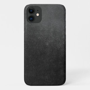 coque en marbre noir - Mate à peine là Apple iPhon