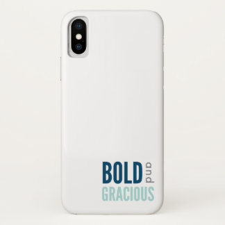 Coque Gracieux et Gracieux pour iPhone X