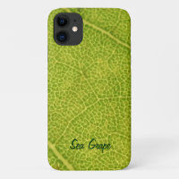 Coque Green Sea Grape Leaf iPhone 11