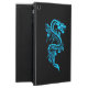 Coque iPad Air Boîtier d'air Blue Dragon Custom iPad (Dos)