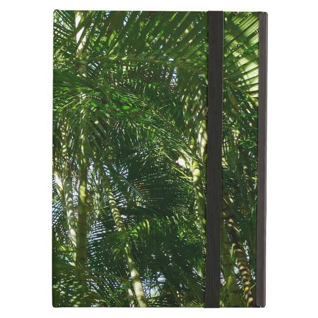 Coque iPad Air Forest of Palm Trees Tropical Nature (Devant fermé)