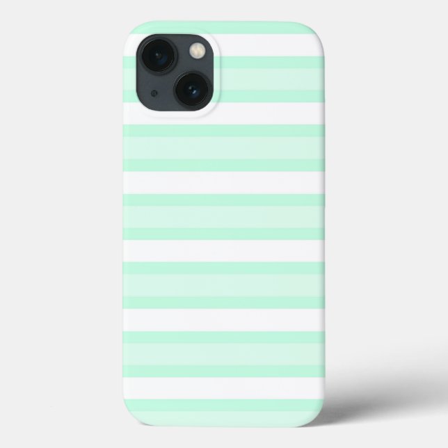 Coque ipad Aqua Stripe (Verso)