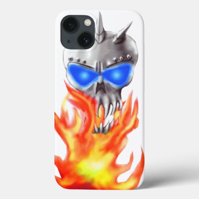 Coque ipad "de crâne de fer" (Verso)