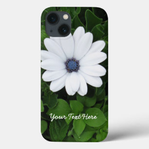 Coque ipad de fleurs blanches