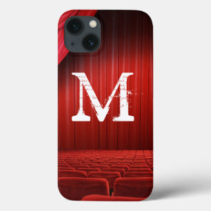 Coque ipad de Monogramme du Rideau Rouge