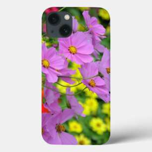 Coque ipad d'impression de fleurs cosmos rose