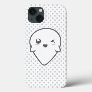 Coque ipad fantôme Kawaii Winking