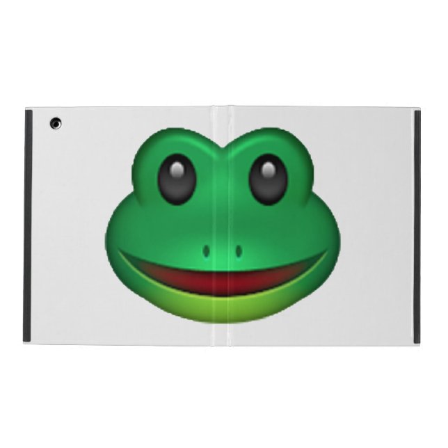 Coque iPad Grenouille - Emoji (Extérieur)