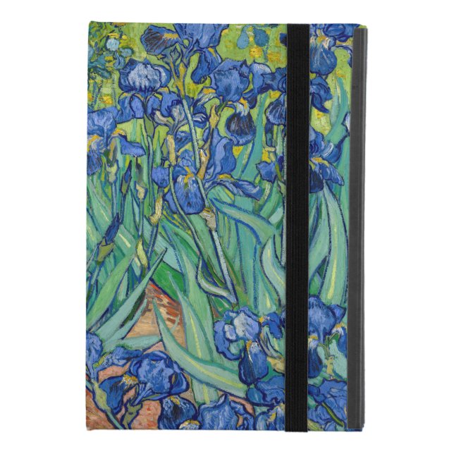 Coque iPad Mini 4 Vincent Van Gogh - Iris (Devant de près)