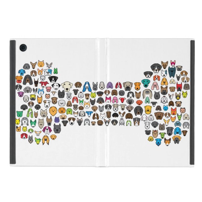 Coque iPad Mini Bande dessinée de chien d'OS (Extérieur)