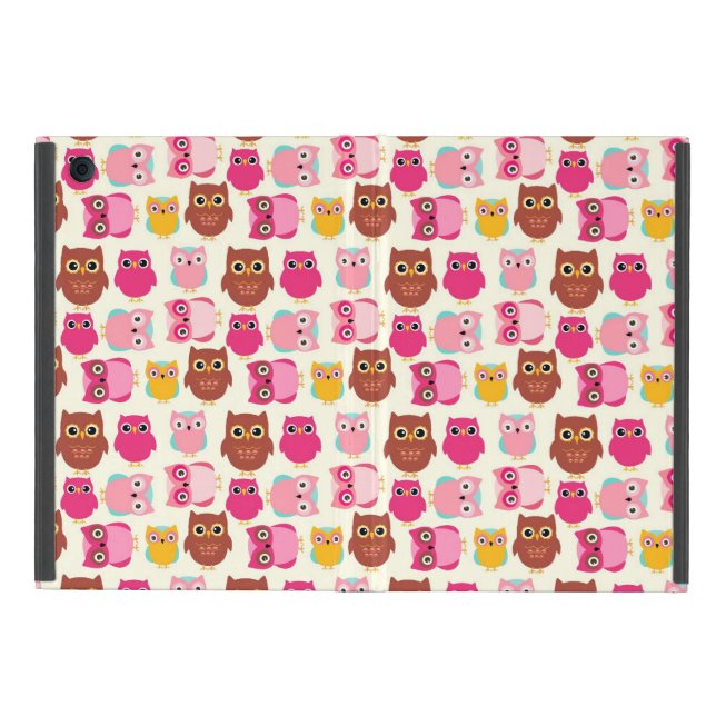 Coque iPad Mini Chouettes mignonnes (Extérieur)