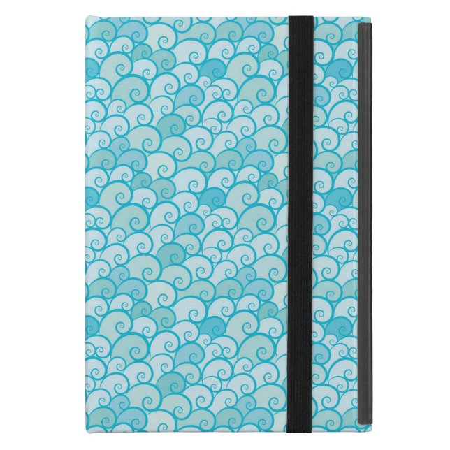 Coque iPad Mini Motif de mer (Devant fermé)