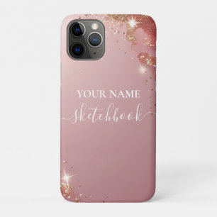 Coque ipad personnalisé Blush Rose Gold - Personna