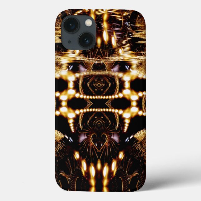 Coque ipad visionnaire du feu de coeur (Verso)