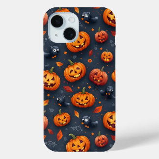 Coque iPhone15 à thème Halloween