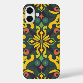Coque iPhone16 artistique - Motif continu et dynam