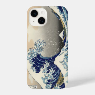 Coque Pour iPhone 14 浮世絵 ukiyoe 葛飾北斎 「富嶽三十六景 神奈川沖浪裏」 iPhone ケース