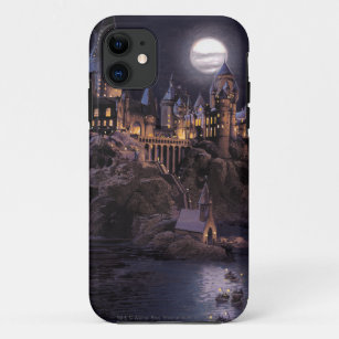 Coque iPhone 11 Château Harry Potter   Grand lac à Hogwarts