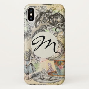 Coque Pour iPhone XS Cheshire Chat Alice Wonderland Classic