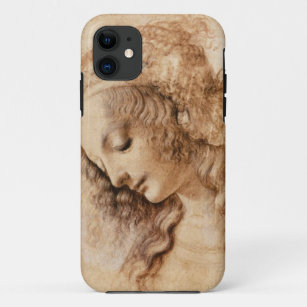 Coque iPhone 11 La tête de la femme par Leonardo da Vinci
