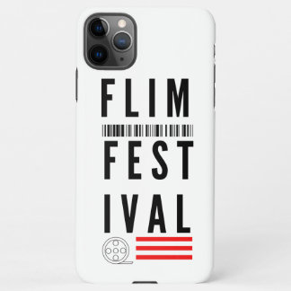 Coque iPhone 11Pro Max iPhone 11 Pro Max flim festival typographie Coque