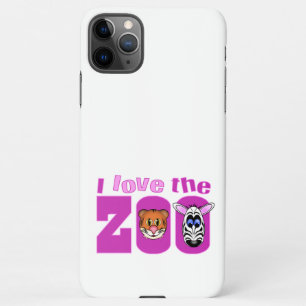 Coque iPhone 11Pro Max J'aime le coque iphone Zoo