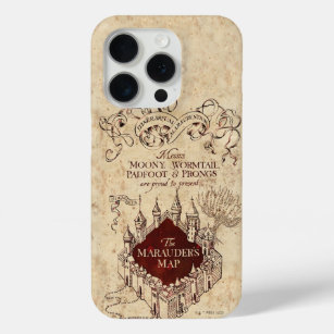 Coque iPhone 15 Pro Harry Potter Spell   Marauder's Map Otterbox iPhon