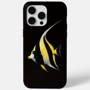 Coque iPhone 15 Pro Max Black 4 Luxe, Moorish Idol