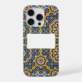 Coque iPhone 15 Pro – Zellij Marokkanisch Hülle