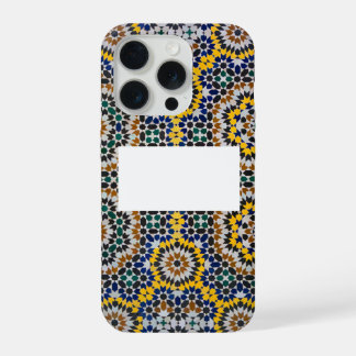 Coque iPhone 15 Pro – Zellij Marokkanisch Hülle
