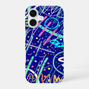 Coque iPhone 16 A travers le ciel nocturne