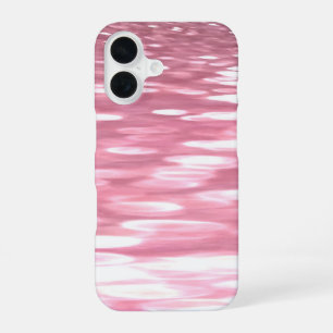 Coque iPhone 16 Abstrait #3 : Brillant rose