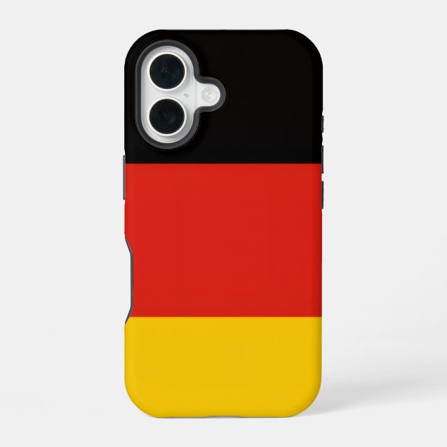 Coque iPhone 16 Allemagne (Verso)