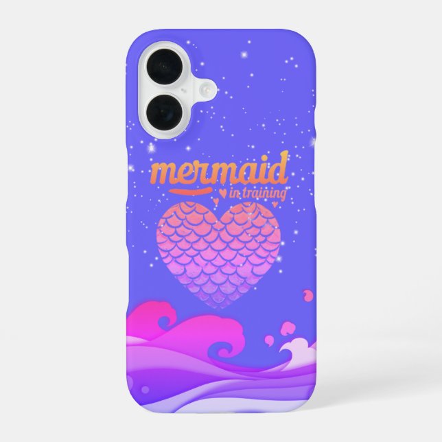 Coque iPhone 16 Amour Océanique (Verso)